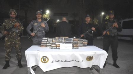 وزارة الدفاع الوطني: حجز 66 كلغ من الكوكايين بأدرار