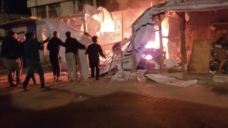 حماس: قصف الاحتلال خيمة الصحفيين بخانيونس جريمة نكراء