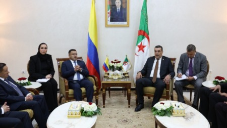 مجلس الأمة: أوسهلة يستقبل رئيس غرفة النواب الكولومبي