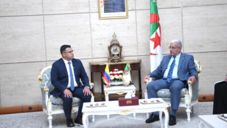 بوغالي يستقبل رئيس غرفة النواب الكولومبية