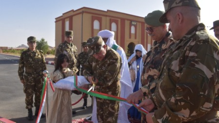 شنقريحة يدشن مقرا عملياتيا بجانت ويشدد على تأمين الحدود