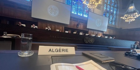 الإجراءات الاستشارية للعدل الدولية: الجزائر تؤكد التزامها بالدفاع الدائم عن حقوق الشعب الفلسطيني وقضيته العادلة
