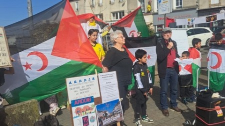 أنشطة ووقفات تضامنية مع المعتقلين السياسيين الصحراويين في فرنسا