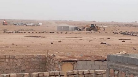 سلطات الاحتلال المغربي تواصل هدم منازل الصحراويين ومصادرة أراضيهم