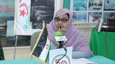 إسبانيا: منح جائزة السلام والتضامن الدولية للأمينة العامة لإتحاد النساء الصحراويات