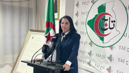 تجمع أمل الجزائر: نرفض أي تدخل أجنبي في الشؤون الداخلية للبلاد