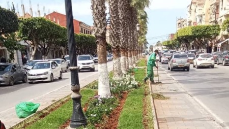 تقييم الوضعية البيئية و اتخاذ الاحتياطات الخاصة بالتقلبات الجوية بالرويبة 