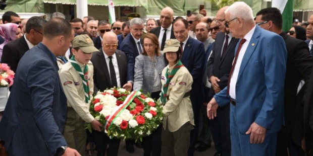 ربيقة يترحم بسطيف على روح سعال بوزيد أول شهيد لمجازر 8 ماي 1945