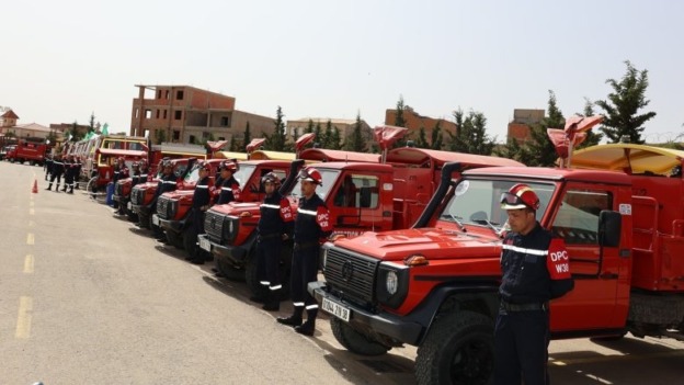 تيسمسيلت.. تسخير 22 فرقة ميدانية لمكافحة حرائق الغابات