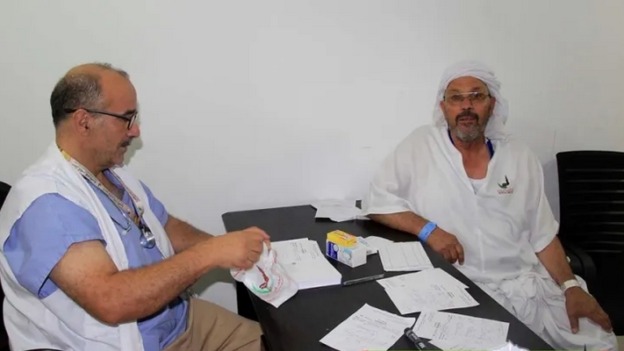 البعثة الصحية الجزائرية بمكة المكرمة تشرع في تقديم خدماتها للحجاج