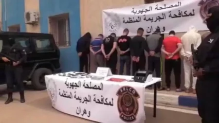 وهران: الإطاحة بشبكة إجرامية منظمة للاتجار بالمخدرات الصلبة 
