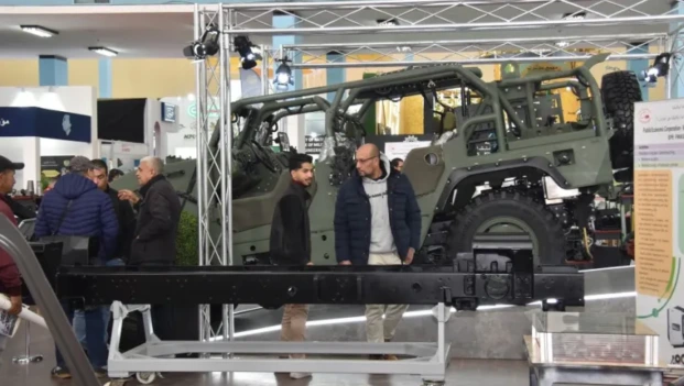 الجيش يشارك في المعرض الدولي FIA 2025 بقصر المعارض