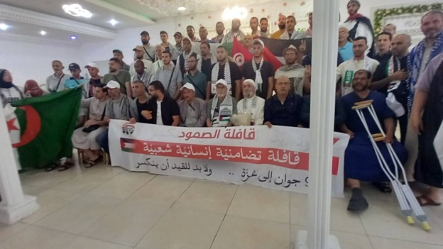 يوسف حمدان: نشد على أيدي المشاركين في قافلة الصمود التي انطلقت من جزائر الشهداء إلى غزة الشاهدة