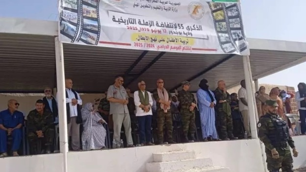 رئيس الجمهورية الصحراوية يشرف على الاحتفالات المخلدة لإنتفاضة الزملة