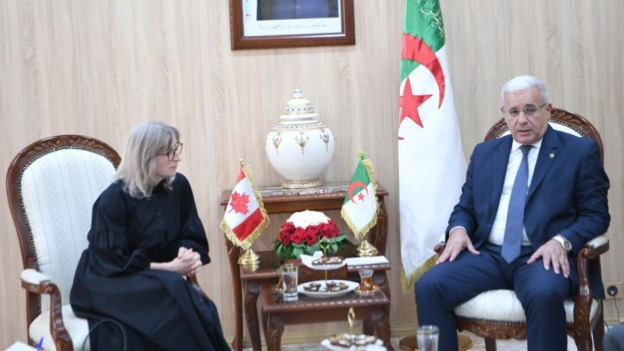 بوغالي يستقبل سفيرة كندا ويشيد بالتوافق على دعم القضايا العادلة بين البلدين