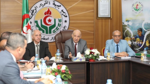 هيئة التنسيق والمتابعة لائتلاف أحزاب الأغلبية من أجل الجزائر تناقش مقترحات قانون الانتخابات