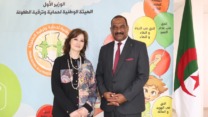 شرفي تستعرض تجربة الجزائر في حماية وترقية الطفولة مع مدير معهد جنيف لحقوق الإنسان