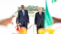 الرئيس تبون يستقبل نظيره الرواندي بمطار هواري بومدين الدولي