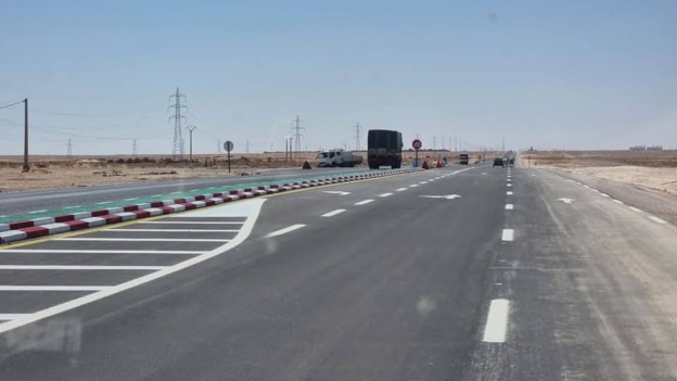 فتح مقطع جديد من الطريق الوطني رقم 3 في بسكرة لتعزيز الربط بين الشمال والجنوب
