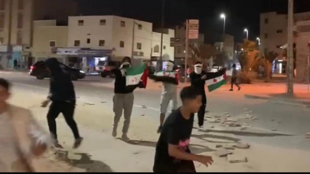 مظاهرات بمدينة الداخلة المحتلة للمطالبة بجلاء الاحتلال وإطلاق سراح الأسرى الصحراويين  