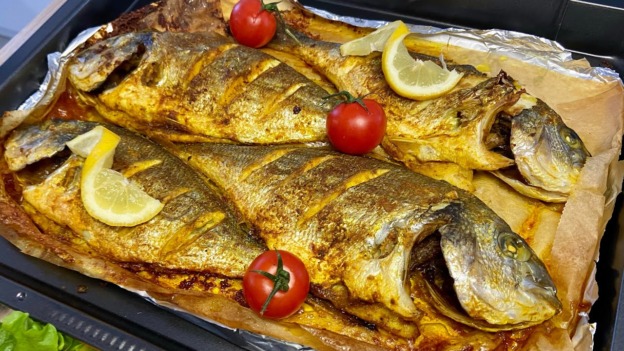 سمك الإلدورادو بالفرن