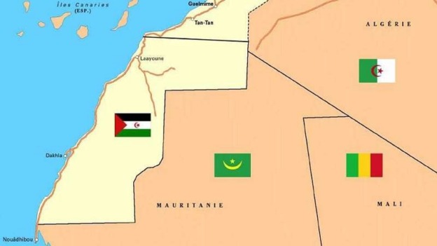 البرنامج الأوروبي لرصد الأرض يفصل في خريطته الصحراء الغربية عن المغرب