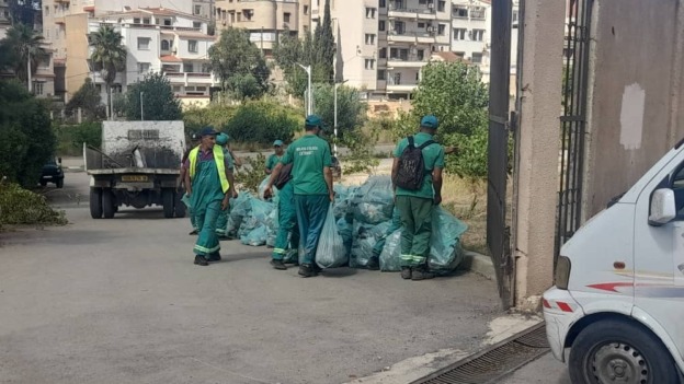 تعزيز التدخلات بمداخل بلديات الحراش لإنجاح حملات النظافة