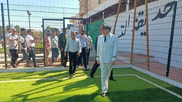 افتتاح ملعب جواري وفضاء للراحة بالشراقة