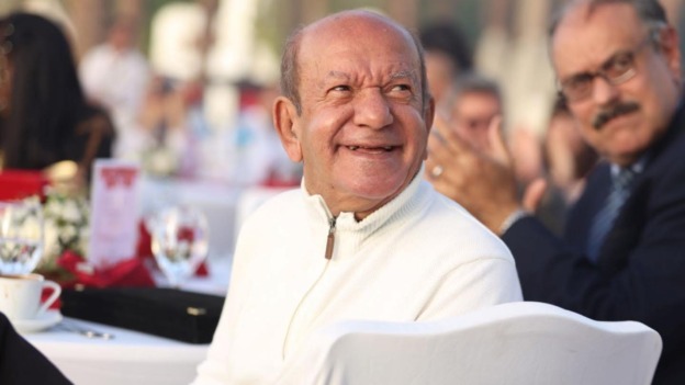 الاسرة الفنية المصرية والعربية تودع لطفي لبيب..