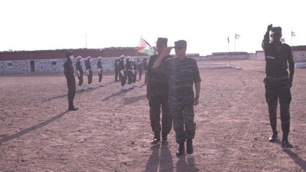 رئيس الأركان العامة للجيش الصحراوي يشرف على تخرج دفعة جديدة من الجيش