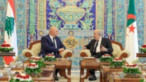 رئيس الجمهورية يجري محادثات ثنائية مع نظيره اللبناني بالقاعة الشرفية لمطار هواري بومدين الدولي