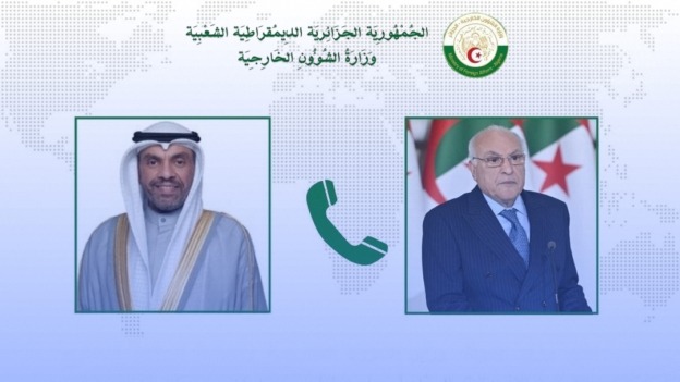 عطاف يتلقى مكالمة من نظيره الكويتي