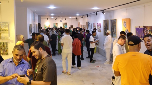 بوسعادة بعيون الفنانين