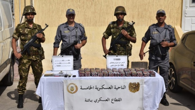 حجز أزيد من 11 ألف قرص مهلوس بباتنة