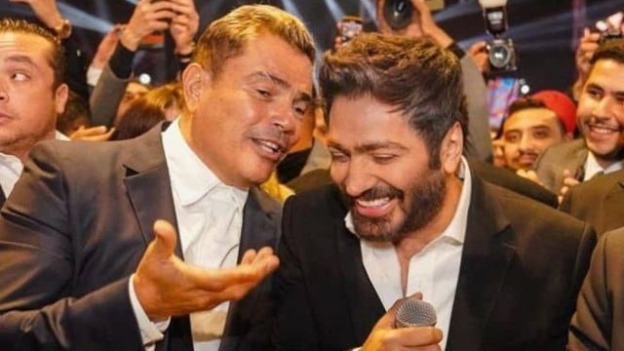 تامر حسني يتحدى عمرو دياب مجددا