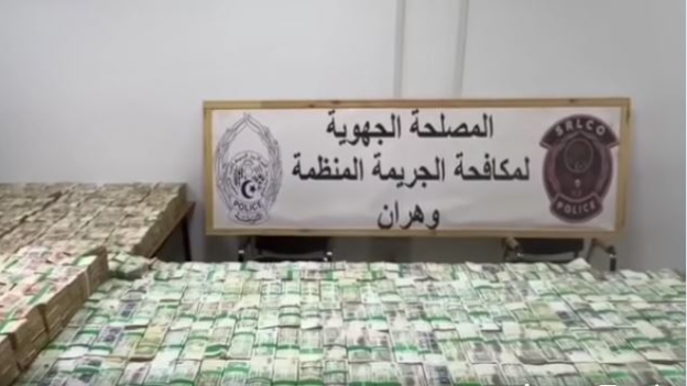 ضبط ما يقارب 124 مليار سنتيم وما يزيد عن مليون يورو بوهران