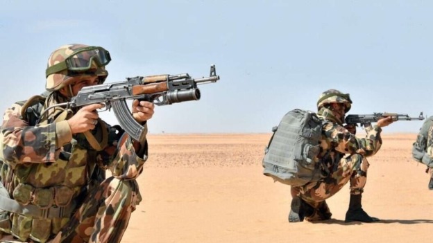 القضاء على 4 إرهابيين على الحدود الجنوبية الشرقية