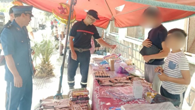المولد النبوي الشريف: الحماية المدنية تطلق حملة تحسيسية حول أخطار استعمال المواد النارية والمفرقعات