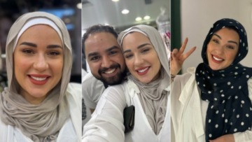 أسما شريف منير تعلن ارتدائها الحجاب