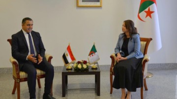 منصوري تستقبل سفراء كل من مصر، الصومال وإثيوبيا