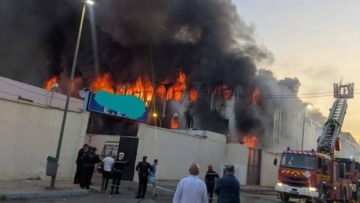 اخماد حريق ببناية في المحمدية بالجزائر العاصمة