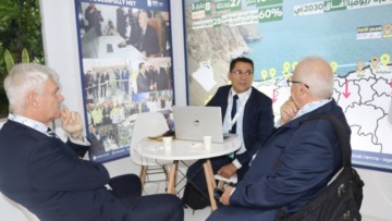 ناباك 2025 بوهران : مشاريع تحلية المياه بالجزائر تستقطب اهتماما واسعا من الوفود الدولية المشاركة