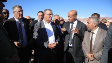 أشغال عمومية: انطلاق مشروع تهيئة موقف الطائرات والممرات المدنية بمطار المشرية