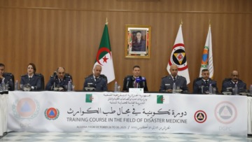 الجزائر تباشر تكوينا في طب “الكوارث” لأطباء الحماية المدنية لـ12 دولة عربية وإفريقية
