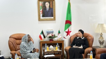 مولوجي تستقبل وزيرة الدولة للموارد البشرية والرعاية الاجتماعية بجمهورية السودان