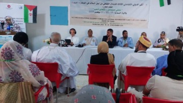 انطلاق أشغال الملتقى الدولي التضامني الثالث للتبادل الثقافي من أجل السلام في الصحراء الغربية
