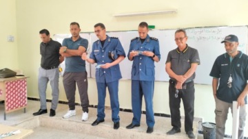 شرطة أولاد جلال تحسس التلاميذ المتمدرسين بالمؤسسات التربوية
