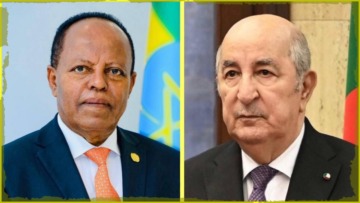 الرئيس الاثيوبي يهنئ الرئيس تبون