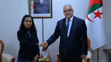 مقرمان يستقبل مساعدة المفوض السامي لشؤون الحماية للمفوضية السامية للأمم المتحدة لشؤون اللاجئين