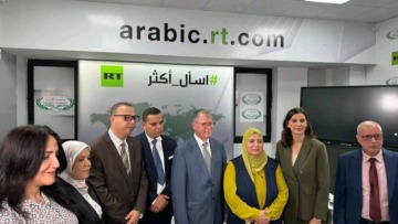 تدشين أستوديو روسيا اليوم “آر تي” في كلية الإعلام بجامعة الجزائر 3